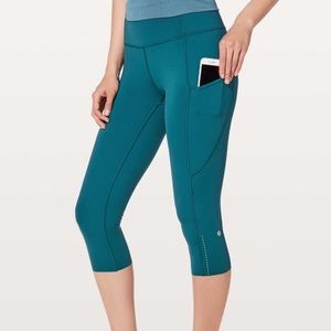Lululemon Fast & Free Leggings Crop, Size 4